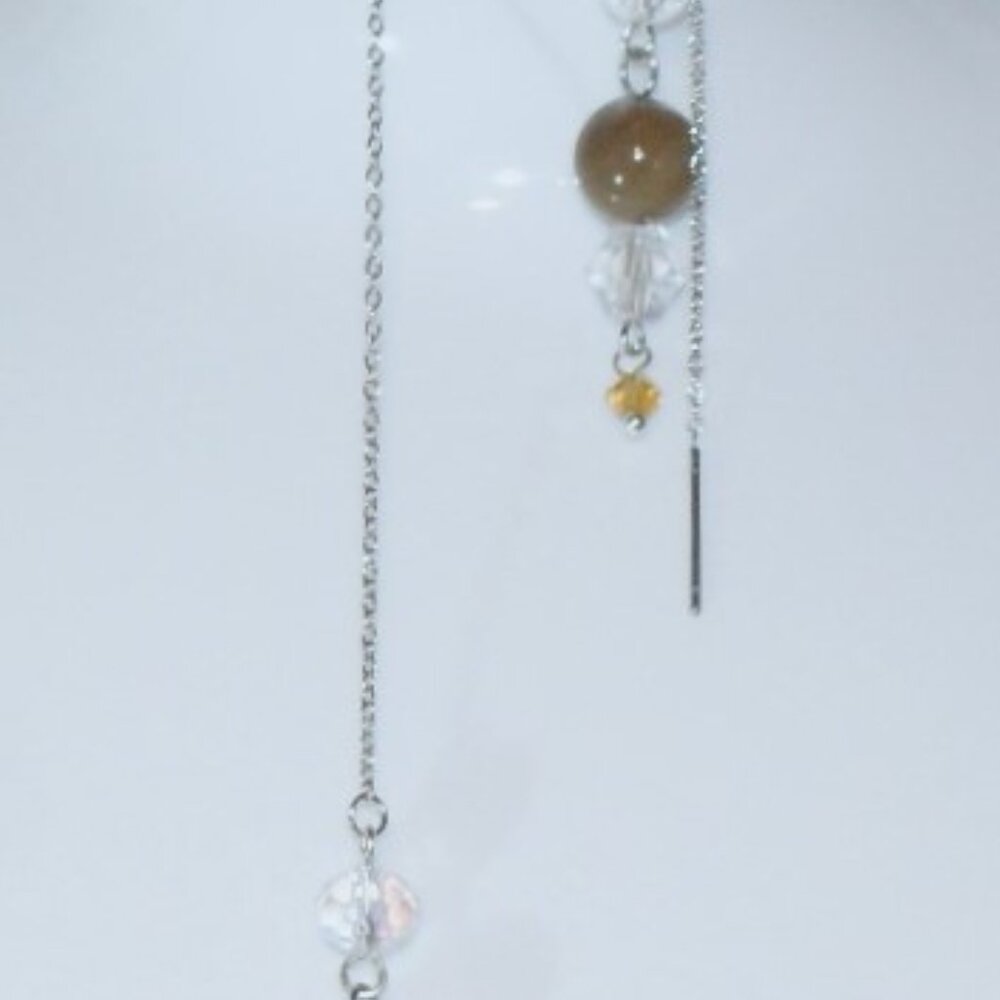 Thread earrings ED-15-043